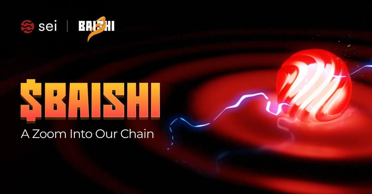 🔦Spotlight on SEI : The Chain Supporting $BAISHI

Do you know why $BAISHI is building on <a href="/SeiNetwork/">Sei</a>?

Faster transactions, high security and scalable infrastructure. BAISHI is also proud to be SEI Grant Recipients. 

👉Learn more about SEI here: docs.sei.io