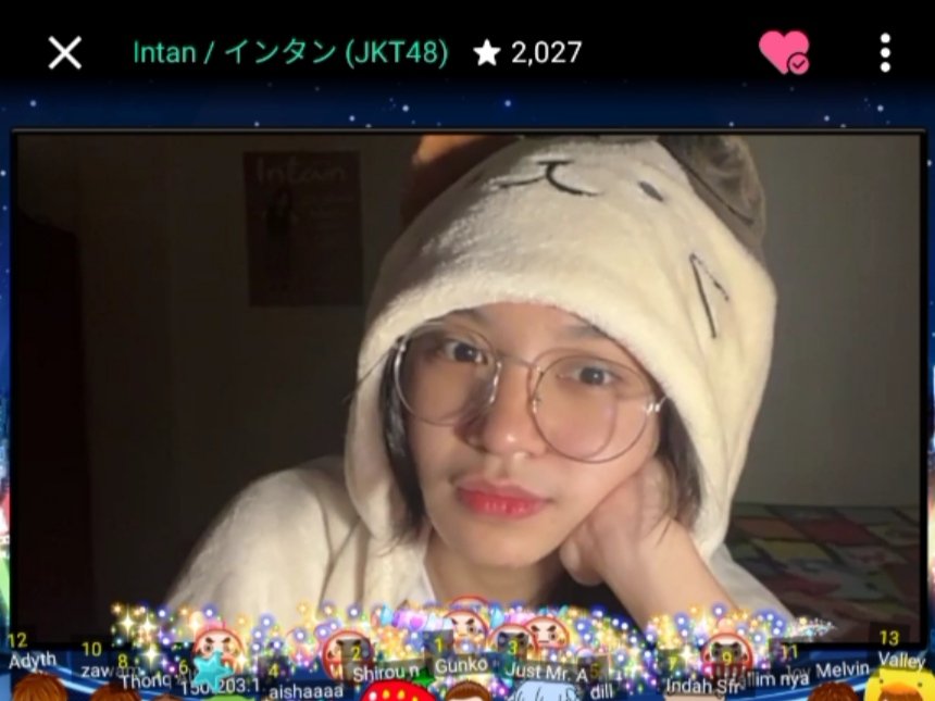 makasih qtime nya kak <a href="/N_IntanJKT48/">Nur Intan</a> met istirahat, ilysm ♾️🤍
#NurInLive