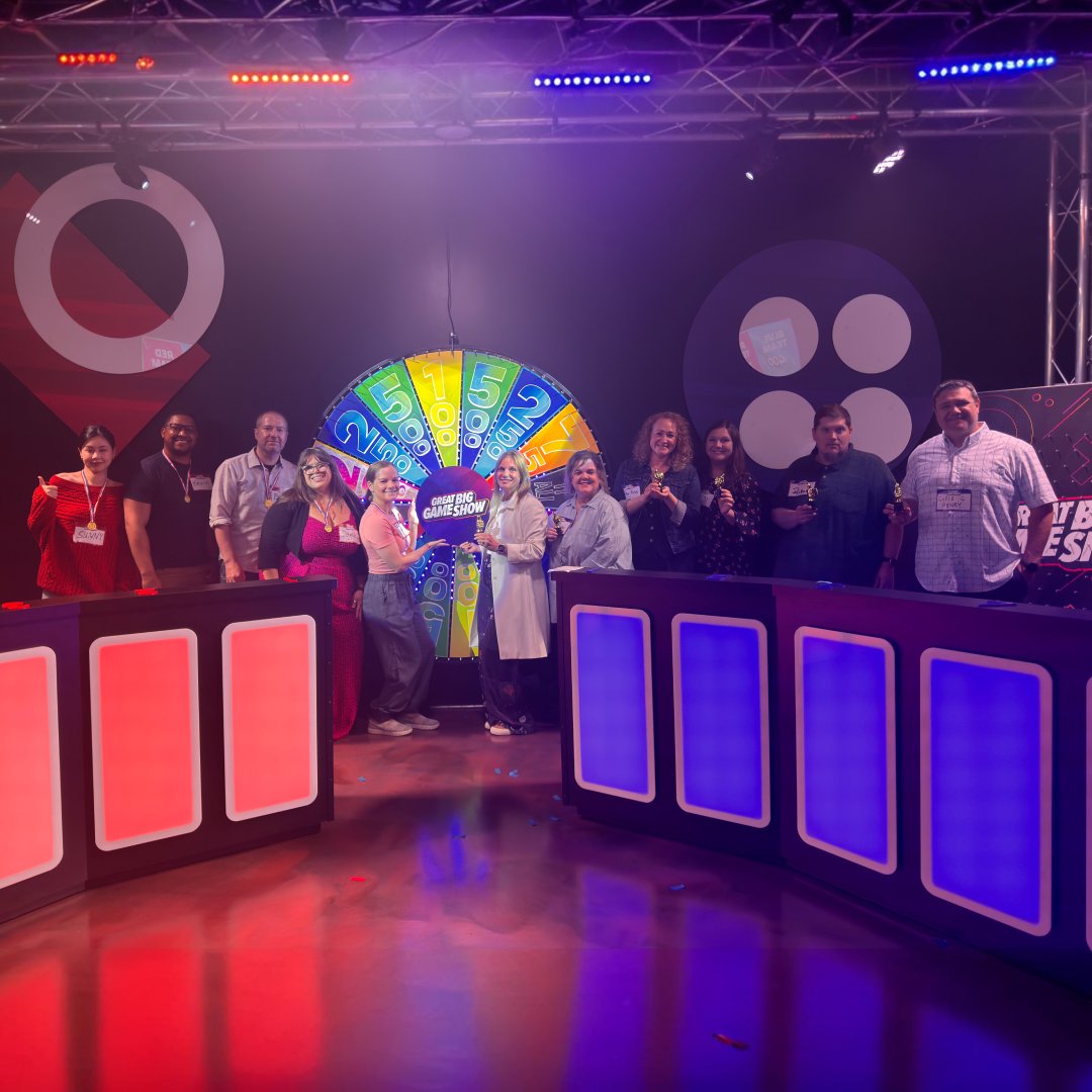 Our Q2 team event at The Great Big Game Show brought out everyone’s inner trivia star as the Red Team and Blue Team battled it out. After a close race, the Red Team took home the win (obviously 😉). We can’t wait for next quarter’s event! #TheGreatBigGameShow