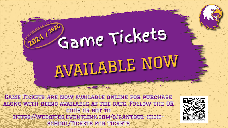 Carrying less and less cash but still want to see the Eagles in Action?  Good news this year we are offering digital tickets along with cash tickets at the game.   Get yours now.