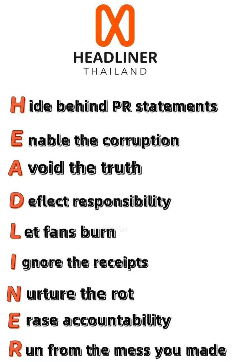 wwzzing's tweet photo. Auralis has given endless support, time, and love.With lies, manipulation, and isolation? UNACCEPTABLE. Auralis deserves better, our artist deserves better.

 @HeadlinerTH @WeTVThailand @WeTVOfficial @Tailai_ENT

ARTIST IS NOT UR PUPPET
#HLNStopGaslighting
#HLNRespectAuralis https://t.co/Jke8nzycqi