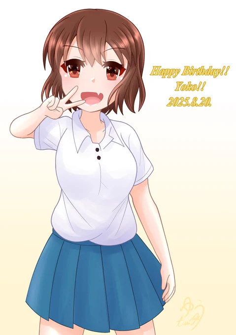 大雑把なようで実は一番面倒見がいい!? みんなを元気付けてくれる食欲旺盛なムードメーカー・陽子、おめでとう!! #猪熊陽子生誕祭2025 #猪熊陽子生誕祭 #kinmosa