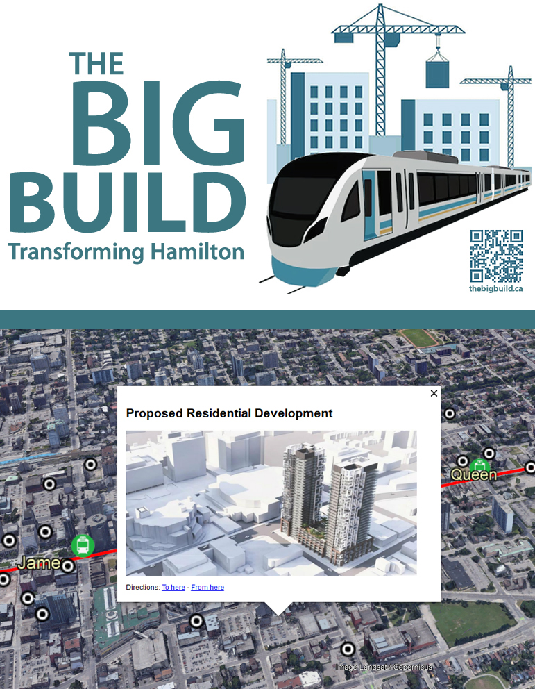 Proposed residential development. Located north of the <a href="/HamiltonLRT/">Hamilton LRT</a> line between the Queen &amp; James stops, across from the new <a href="/TDColiseum/">TD Coliseum</a>.  

Another part of #thebigbuild - Transforming Hamilton.    

Explore: thebigbuild.ca