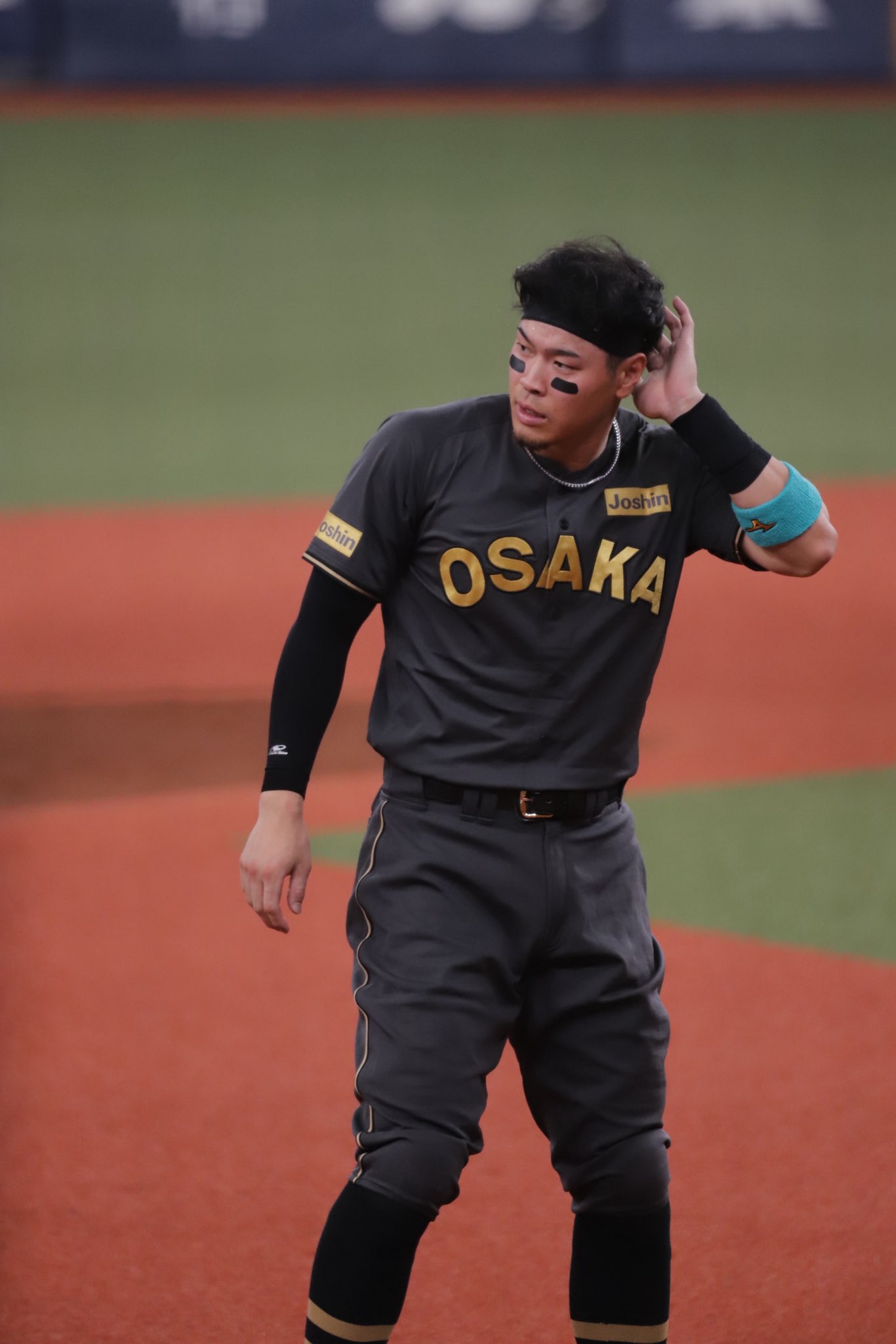 阪神タイガース ブラックユニフォーム 京セラ 佐藤輝明 サイズM 阪神・佐藤輝明、18打席ぶり安打 好相性「黒虎ユニ」で勢い