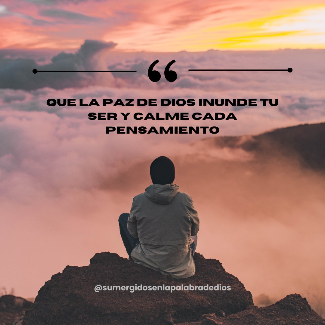 Aunque todo a tu alrededor parezca caótico, su presencia te sostiene y llena tu corazón de tranquilidad. Permite que Él gobierne tus pensamientos y decisiones, y vive con agradecimiento cada momento.

Colosenses 3:15