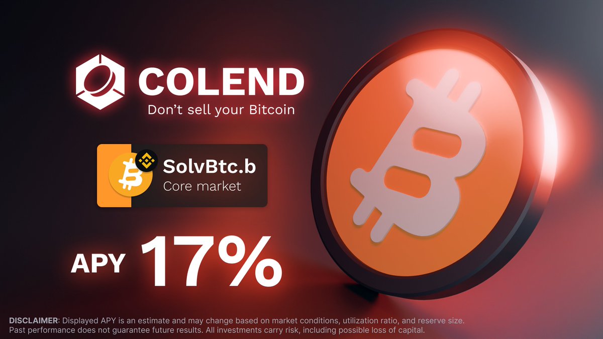 Colend 🔴 ᴄʟɴᴅ tweet media