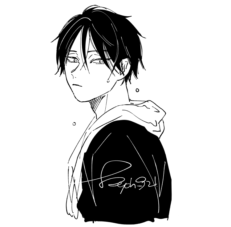 ふろあがりんたろう　らくがき