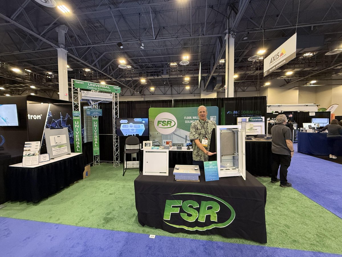 #Avtweeps, if you’re in Las Vegas at the Venetian Resort for BICSI Beyond 2025, make sure to stop by our booth, 425! 

Here’s what you’ll find at our booth:
⚡ FLH6 – Heavy-duty floor box built for power + connectivity
🔧 MWB-28 – Multi-trade wall box built to streamline installs