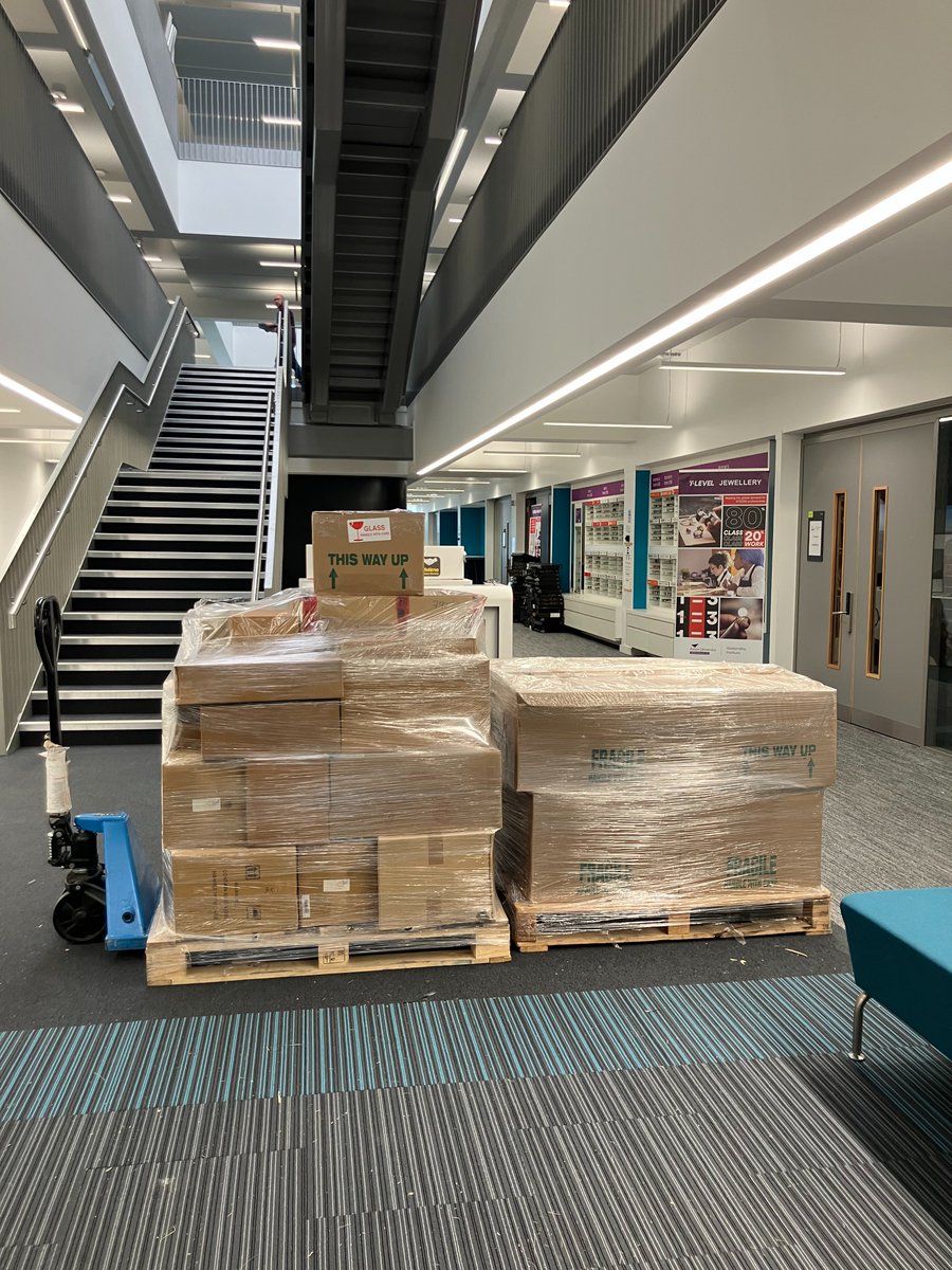 Busy day  for Sarah and Chloe today unpacking this huge order for our customer. 

Remember we are here to help with expert technical support and customer service all through Summer too!