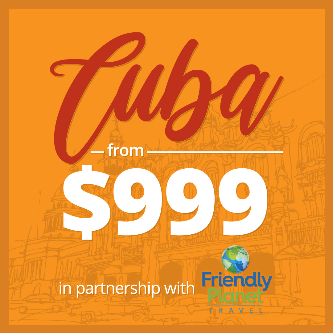 Cuba is alive with color, music &amp; joy—and your visit makes a difference! 🇨🇺 Stay in casas, dine in paladares &amp; support local communities. Hurry—savings end tonight at midnight EST!

insightcuba.com/cuba-tours