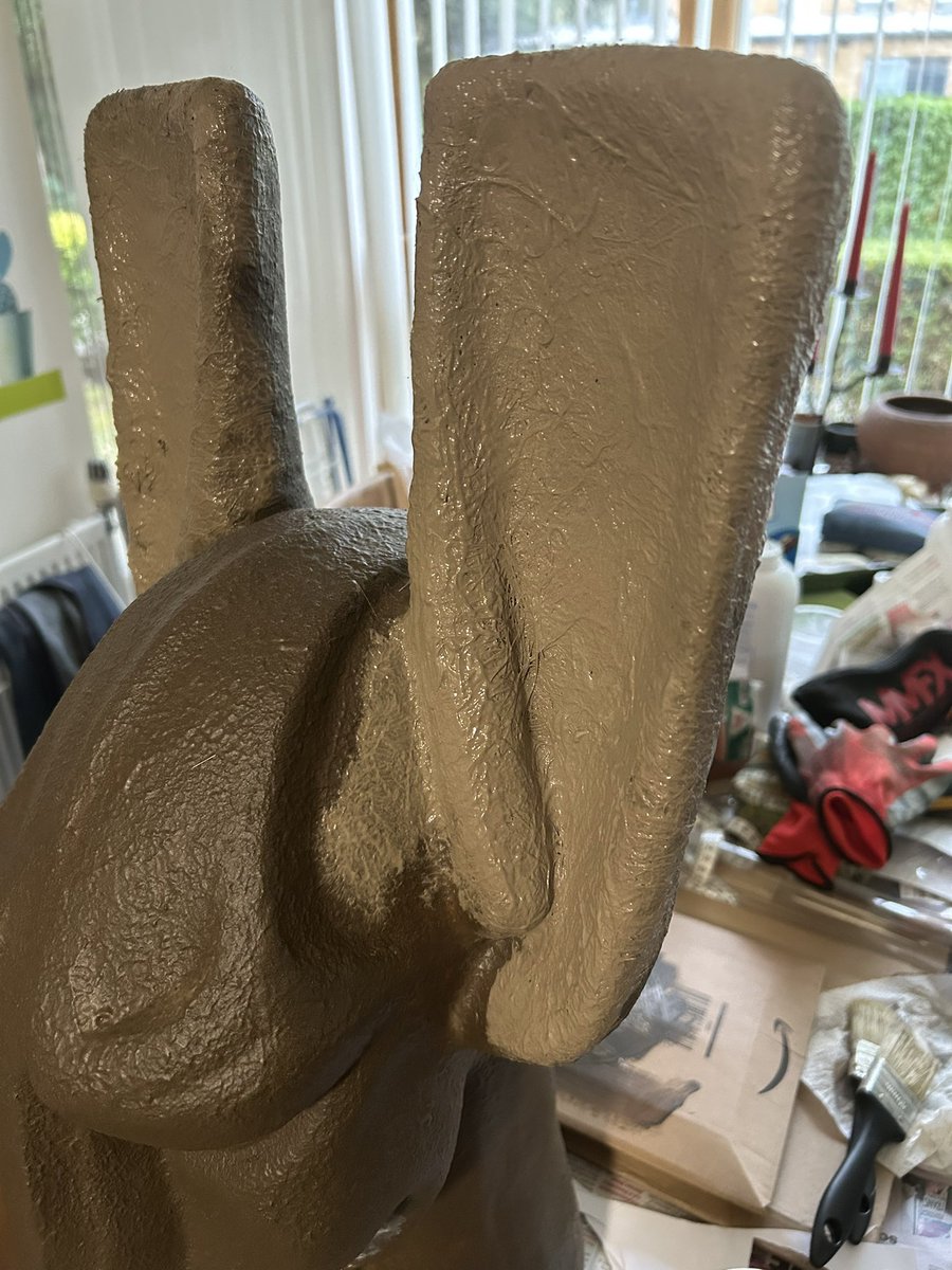 Amelia Howard Makes Stuff (@amhmakes) on Twitter photo The next issue was the fiberglass texture in the ears, because of the material it was printed in I couldn’t use laminating resin as it would melt the plastic.
However the method I came up with looks great too!
#DoctorWho #PyramidsofMars #Sutekh The next issue was the fiberglass texture in the ears, because of the material it was printed in I couldn’t use laminating resin as it would melt the plastic.
However the method I came up with looks great too!
#DoctorWho #PyramidsofMars #Sutekh