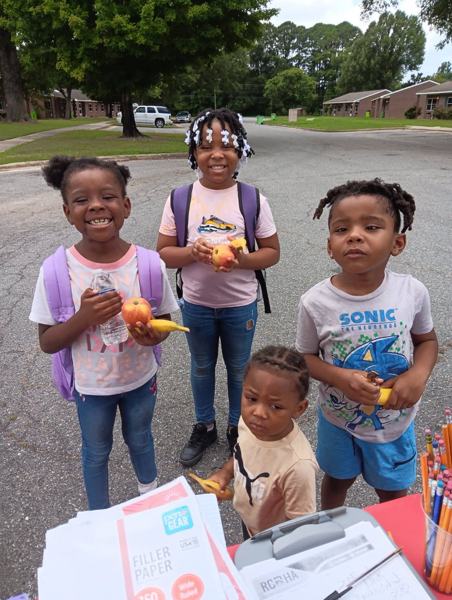 Our youth are back to school ready!
#RCRHA #BackToSchool #Community