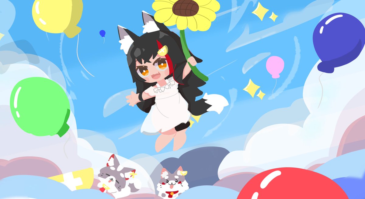 #みおーん絵 #大神ミオ生誕祭2025

ミオしゃ誕生日おめでとう！！👏