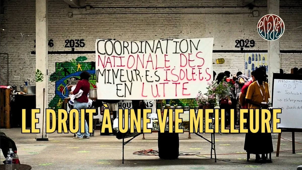 🔴"LE DROIT À UNE VIE MEILLEURE" EST DISPO EN ACCES LIBRE SUR YOUTUBE.

Ça raconte la mobilisation des mineurs isolés lillois cet hiver ainsi que la coordination des différents collectifs de MNA en France.

Partagez, likez, commentez, j'espère ça vous plaira!!
(lien en 2e post)