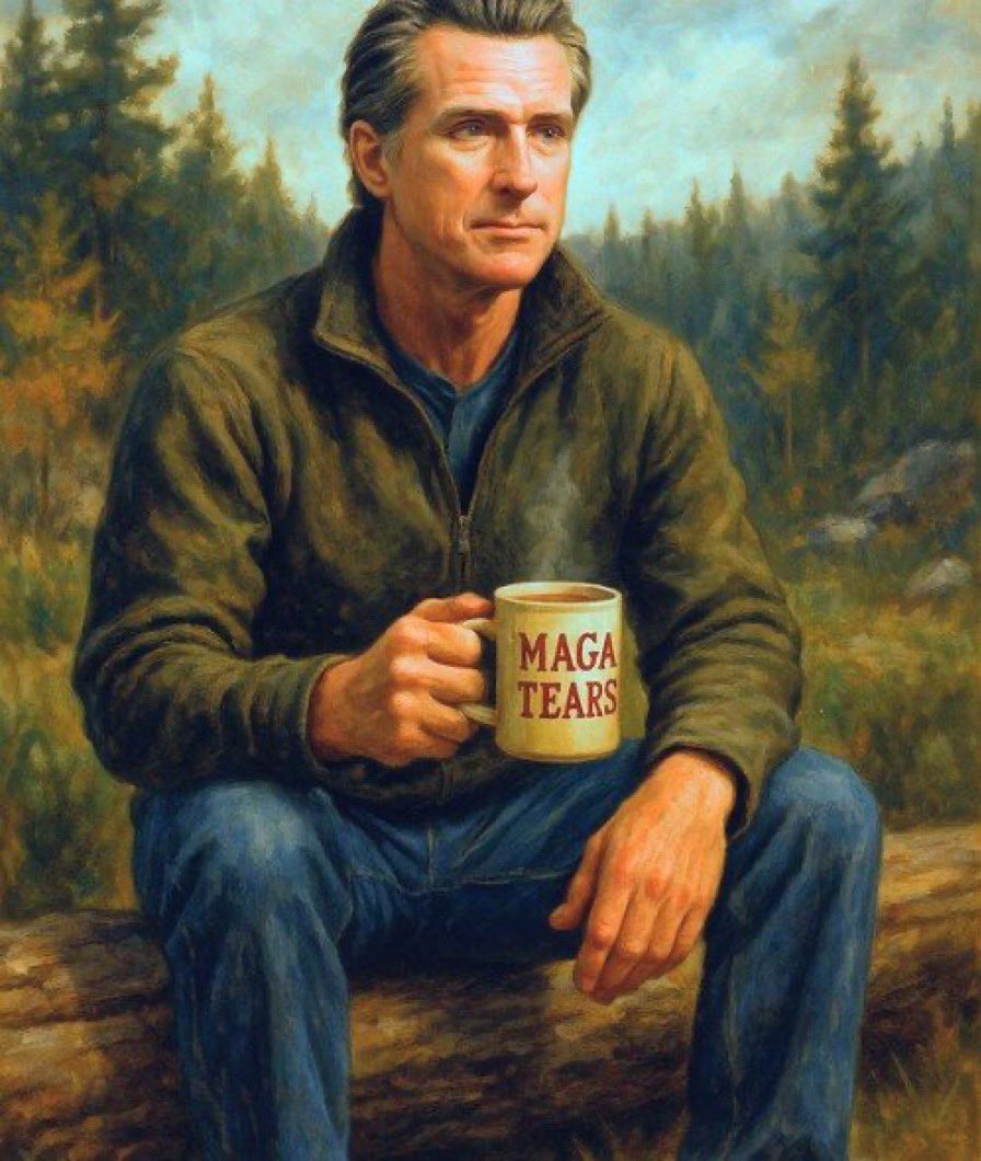 Magats wish that DonOld was as awesome as Gavin Newsom. 🤣