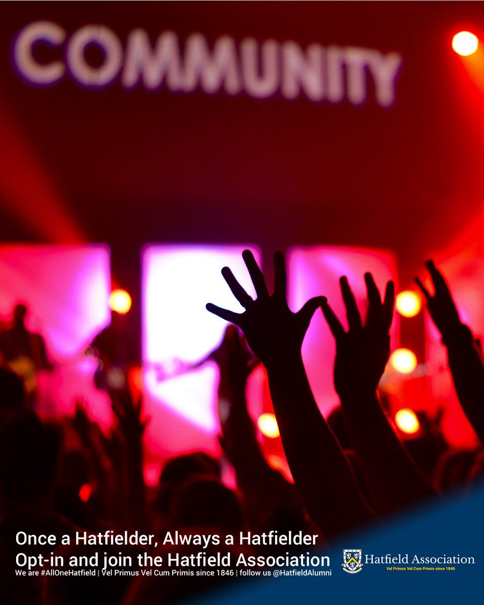 Congratulations! We look forward to you joining us @hatfieldcollege #Durham University.

Wherever life takes you during your student years at Hatfield College and beyond there are Hatfield alumni - providing lifelong community, networking and support. 

Opt-in to join us now