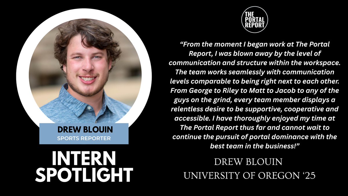 The Portal Report (@theportalreport) on Twitter photo Attn. college students looking for an opportunity in the basketball world: We are looking for interns for this upcoming school year at The Portal Report.
Shoot a resume and a message over to contact@theportalreport.com.
Check out what our interns had to say about their Attn. college students looking for an opportunity in the basketball world: We are looking for interns for this upcoming school year at The Portal Report.
Shoot a resume and a message over to contact@theportalreport.com.
Check out what our interns had to say about their