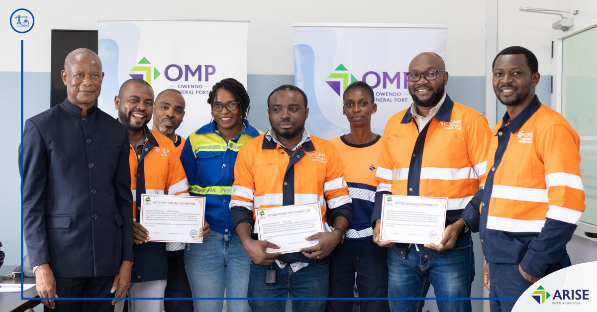 ArisePL's tweet photo. 🚀 OMP mise sur la formation pour booster sa performance !
Août 2025 :
✅ 3 certifiés en sécurité ferroviaire
✅ 2 Green Belts Lean Six Sigma (programme DRIVE)
Un seul objectif 👉 + de sécurité, d’efficacité &amp; d’excellence.
🌍 Chez @ArisePL, la compétence locale est le moteur! https://t.co/6kUF0Cfhbc