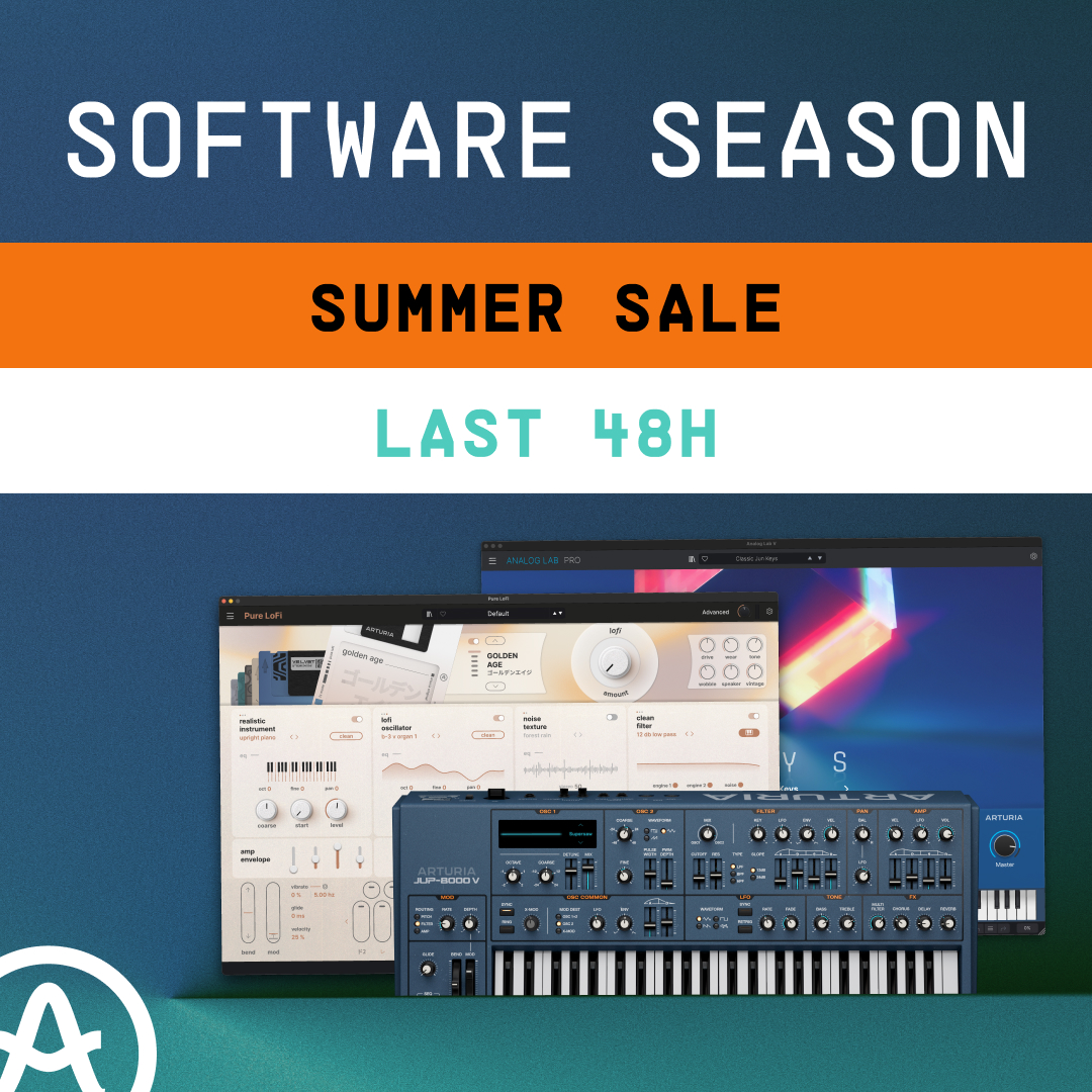 LAST 48H📷 to keep your inspiration flowing this summer with unmissable  offers on Jup-8000 V and all individual instruments, effects & sound banks  📷 Learn more → https://t.co/FdXlUWUy2U