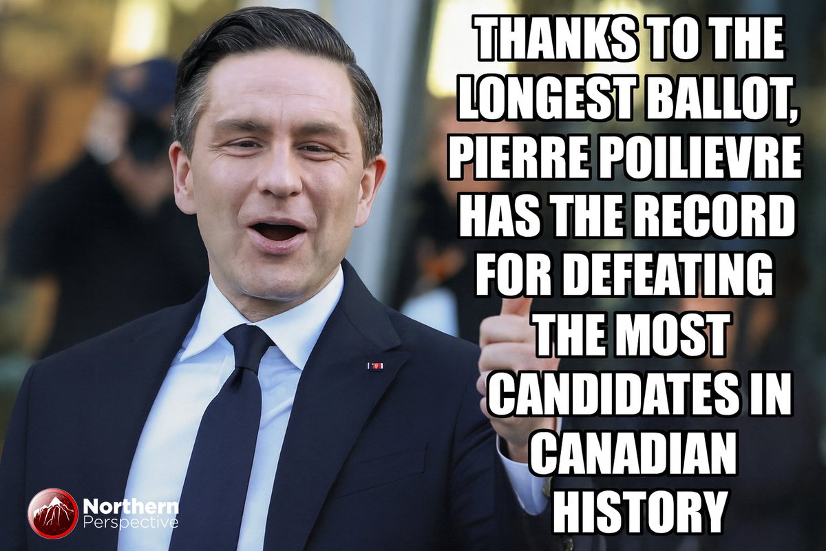 Northern Perspective (@northrnprspectv) on Twitter photo The Longest Ballot Committee did help break a record, just not in the way they had hoped...
<a href="/CPC_HQ/">Conservative Party</a> <a href="/PierrePoilievre/">Pierre Poilievre</a> <a href="/dckurek/">Damien C. Kurek</a> The Longest Ballot Committee did help break a record, just not in the way they had hoped...
<a href="/CPC_HQ/">Conservative Party</a> <a href="/PierrePoilievre/">Pierre Poilievre</a> <a href="/dckurek/">Damien C. Kurek</a>