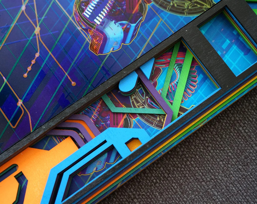 Android_Jones's tweet image. Forward Escape Remaster Lasercut Frames ⚡️
Android Jones x Threyda x Deadfish Studios
Limited Edition of 33
24 x 30 inches
Lasercut wood frame, Holographic foil print
threyda.com/collections/an…
#androidjones #threyda #deadfishstudios #forwardescape