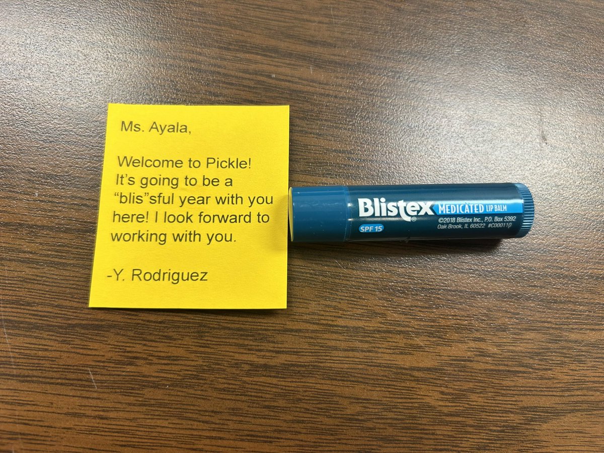 Welcoming the staff to the 25 - 26 SY <a href="/JJPickleECP/">James Jarrell Pickle Elementary School</a>! It’s going to be a “blis”ful year! <a href="/AustinISD/">Austin ISD</a> 👩🏻‍🏫📚✏️🚌📓🏫☺️