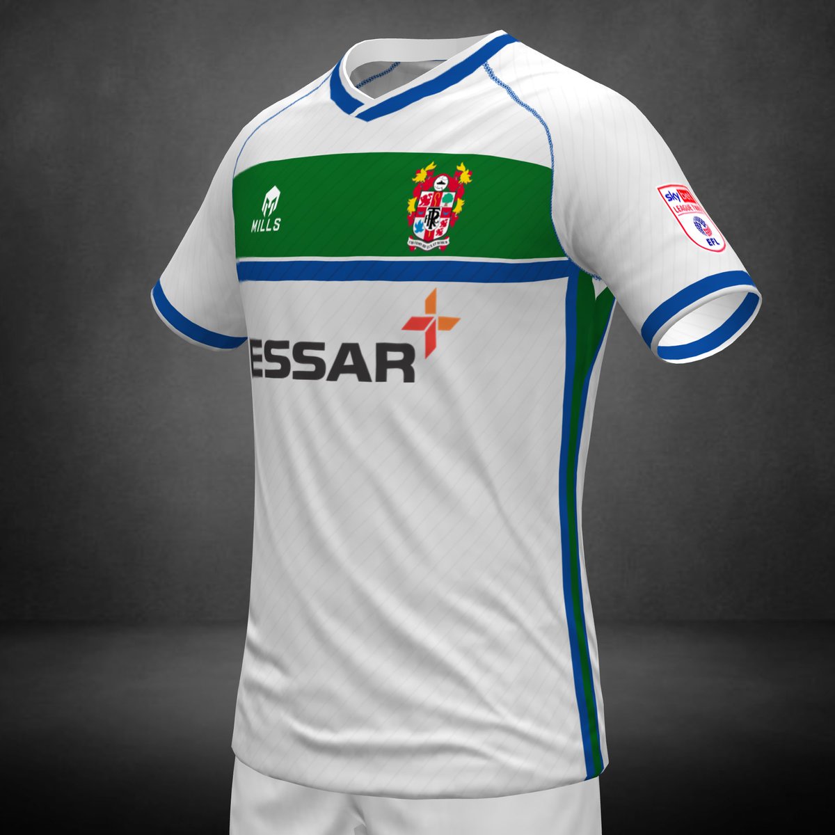 1884 Designs (@1884designs) on Twitter photo 🇸🇱 26/27 Concept <a href="/TranmereRovers/">Tranmere Rovers FC</a> 🇸🇱
A clean new look.
Made for the moments that matter.
#SWA fans let us know what you think below⬇️⬇️
#TRFC #ConceptKits #1884Designs 🇸🇱 26/27 Concept <a href="/TranmereRovers/">Tranmere Rovers FC</a> 🇸🇱
A clean new look.
Made for the moments that matter.
#SWA fans let us know what you think below⬇️⬇️
#TRFC #ConceptKits #1884Designs