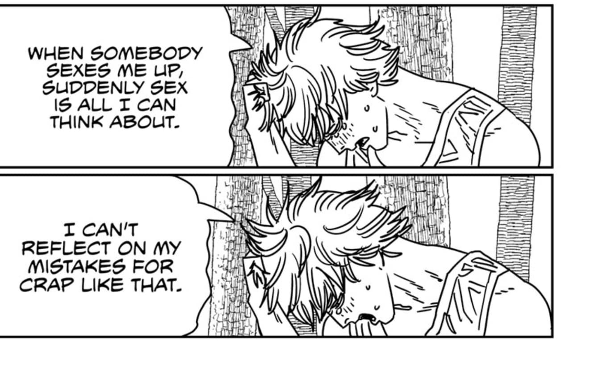 shoving cigarettes in front of the nicotine addict