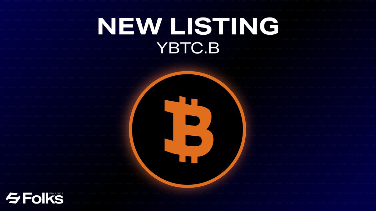 Folks Finance (@folksfinance) on Twitter photo π $YBTC.B crosschain lending is now live on @Avax!
Brought to you by <a href="/BitlayerLabs/">Bitlayer BitVM</a> x <a href="/FolksFinance/">Folks Finance</a> x @Chainlink CCIP, $YBTC.B is a Bitcoin-backed asset bridged via BitVM Bridge, designed for secure, crosschain, & trust-minimized DeFi.
Deposit incentives live β
π $YBTC.B crosschain lending is now live on @Avax!
Brought to you by <a href="/BitlayerLabs/">Bitlayer BitVM</a> x <a href="/FolksFinance/">Folks Finance</a> x @Chainlink CCIP, $YBTC.B is a Bitcoin-backed asset bridged via BitVM Bridge, designed for secure, crosschain, & trust-minimized DeFi.
Deposit incentives live β