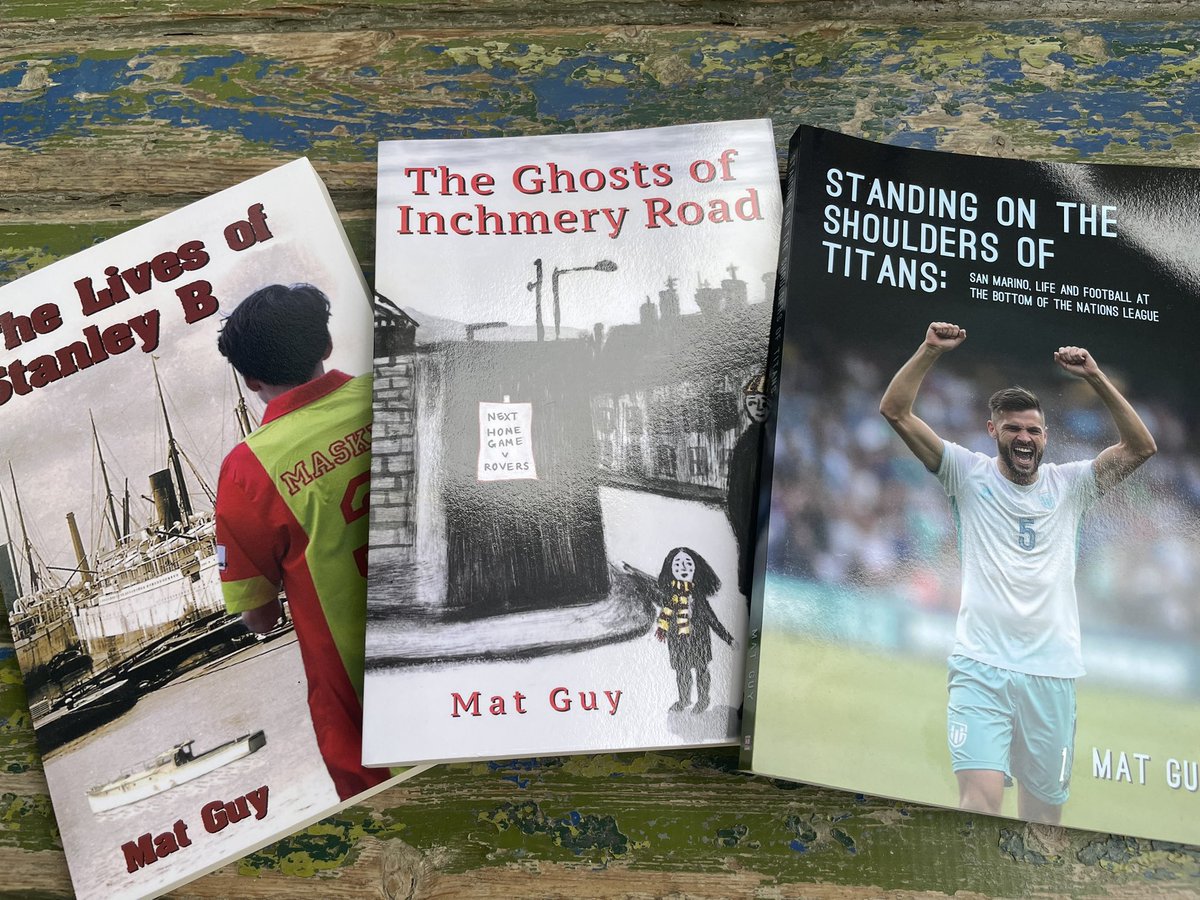 MatGuy5's tweet photo. The perfect hat-trick, twice! 
Left foot, right foot, header (in book terms)

What a ride! None of which would have been possible without the vision and hard work of @LuathPress and @1889books 

Thank you for putting your faith in me.

And there’s more to come… https://t.co/CzzsOpd4jP