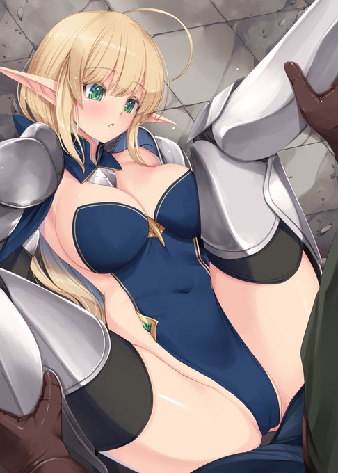 新レオタードエルフ女騎士14くらい 