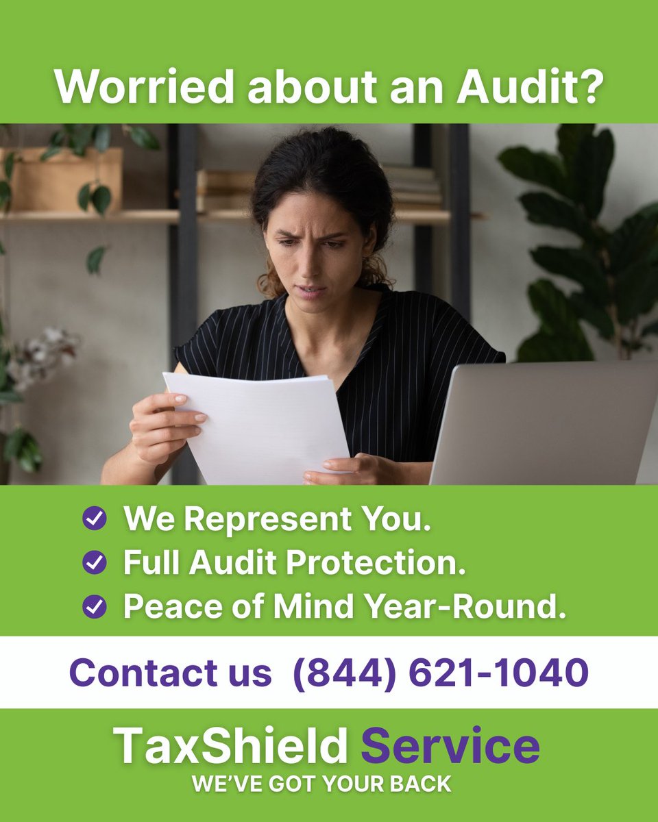 Taxshield_1040's tweet image. 📬 IRS letter in the mail? Fear. Stress. Sleepless nights.
With TaxShield Service, you’re not alone:
✅ We represent you
✅ Protect your peace of mind
✅ We’ve got your back
👉 Don’t panic. Call us today ☎️ (844) 621-1040
#TaxShieldService #AuditHelp #StressFreeTaxes
