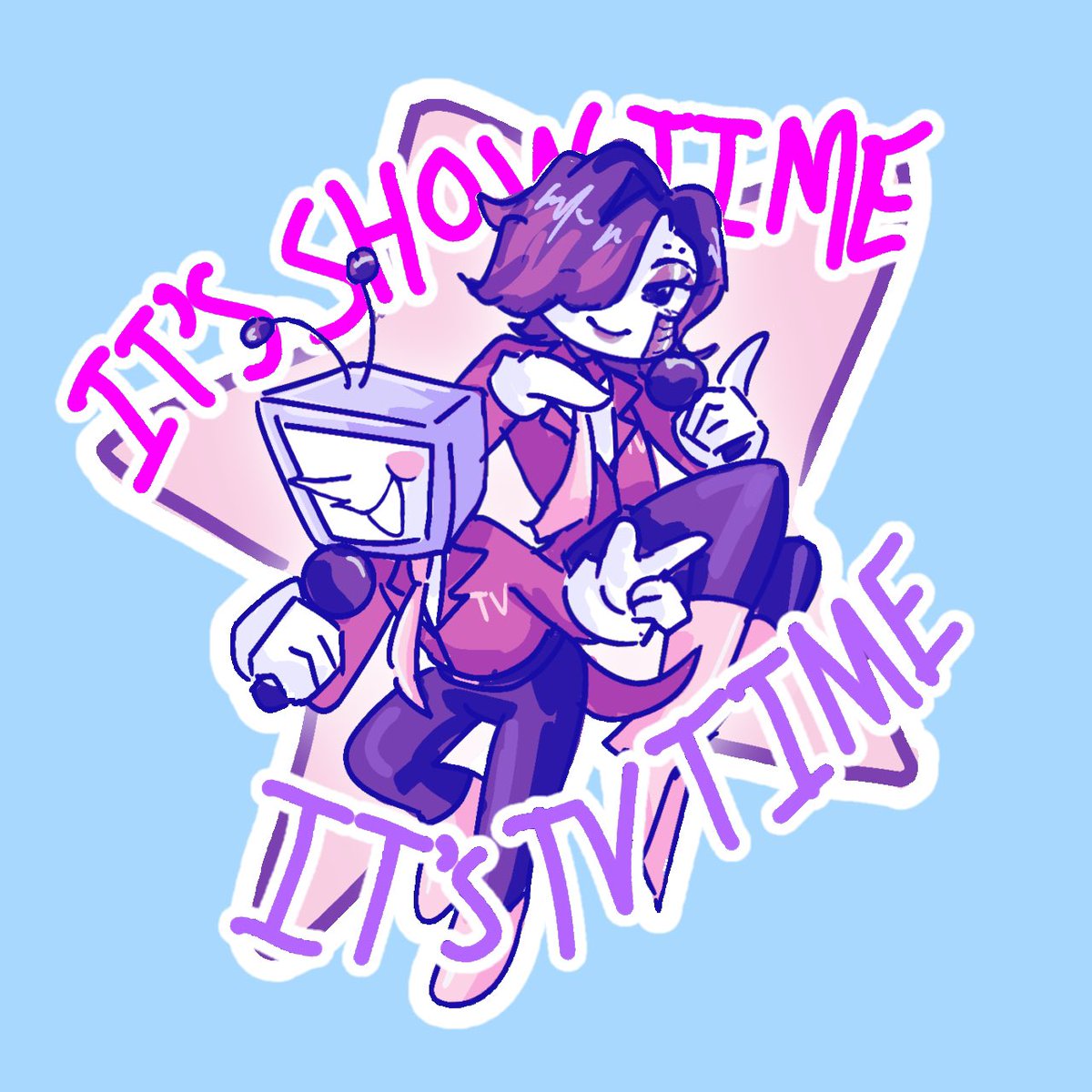 Charm concept that I will never actually make 

#mettatena #deltarune