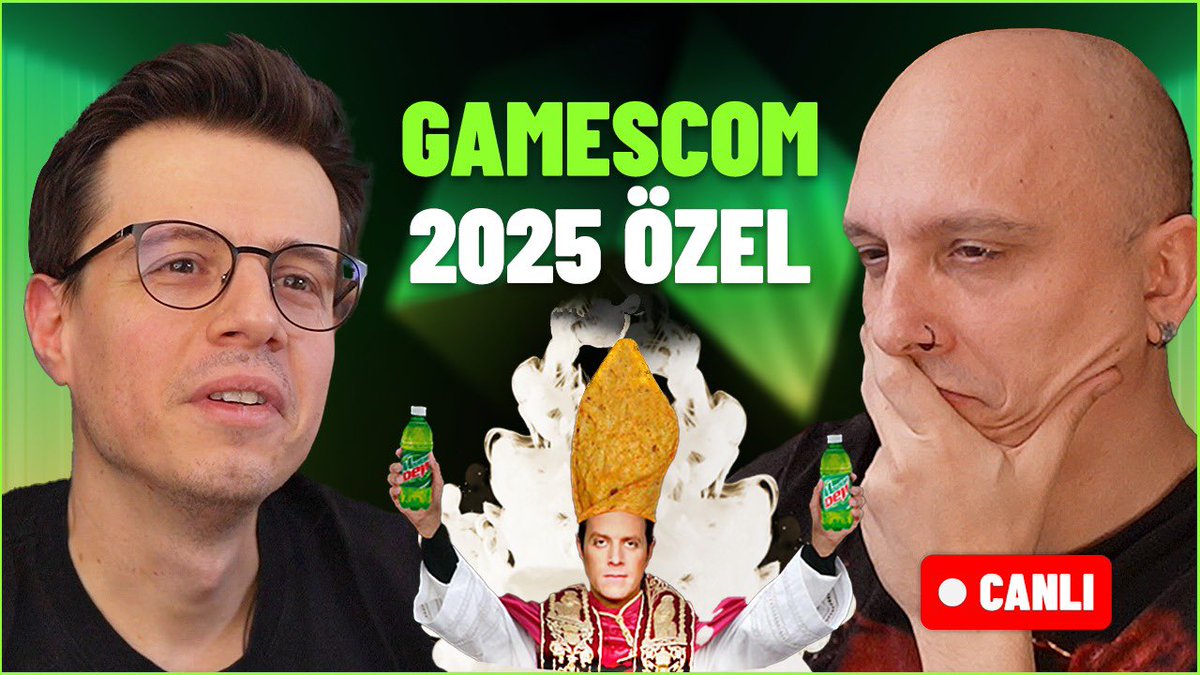 Aslında bu yoktu. Bu yoktu. Öyle içimden geldi anasını satayım…

Dolap kurulumunu hızlı bitirirsek 20:30 gibi canlıyız. 🔴 #Gamescom2025