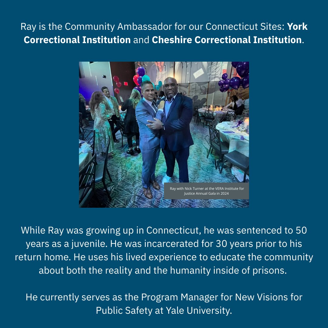 douglassproject's tweet photo. Meet our Connecticut Community Ambassador, Ray! Swipe to learn more about Ray and his work with the Douglass Project. https://t.co/GJhi4zjBf7