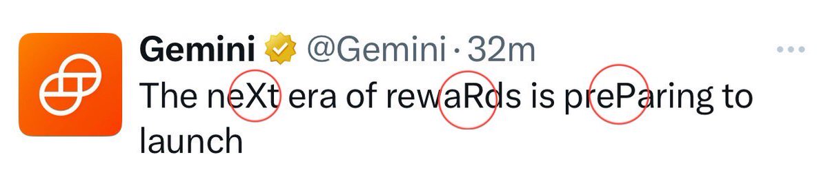 _Crypto_Barbie's tweet photo. 🚨 BREAKING:

CRYPTO EXHANGE GEMINI HINTS AT #XRP 👀 

„THE NEXT ERA OF REWARDS IS PREPARING TO LAUNCH“ https://t.co/LUxnHlHIC2