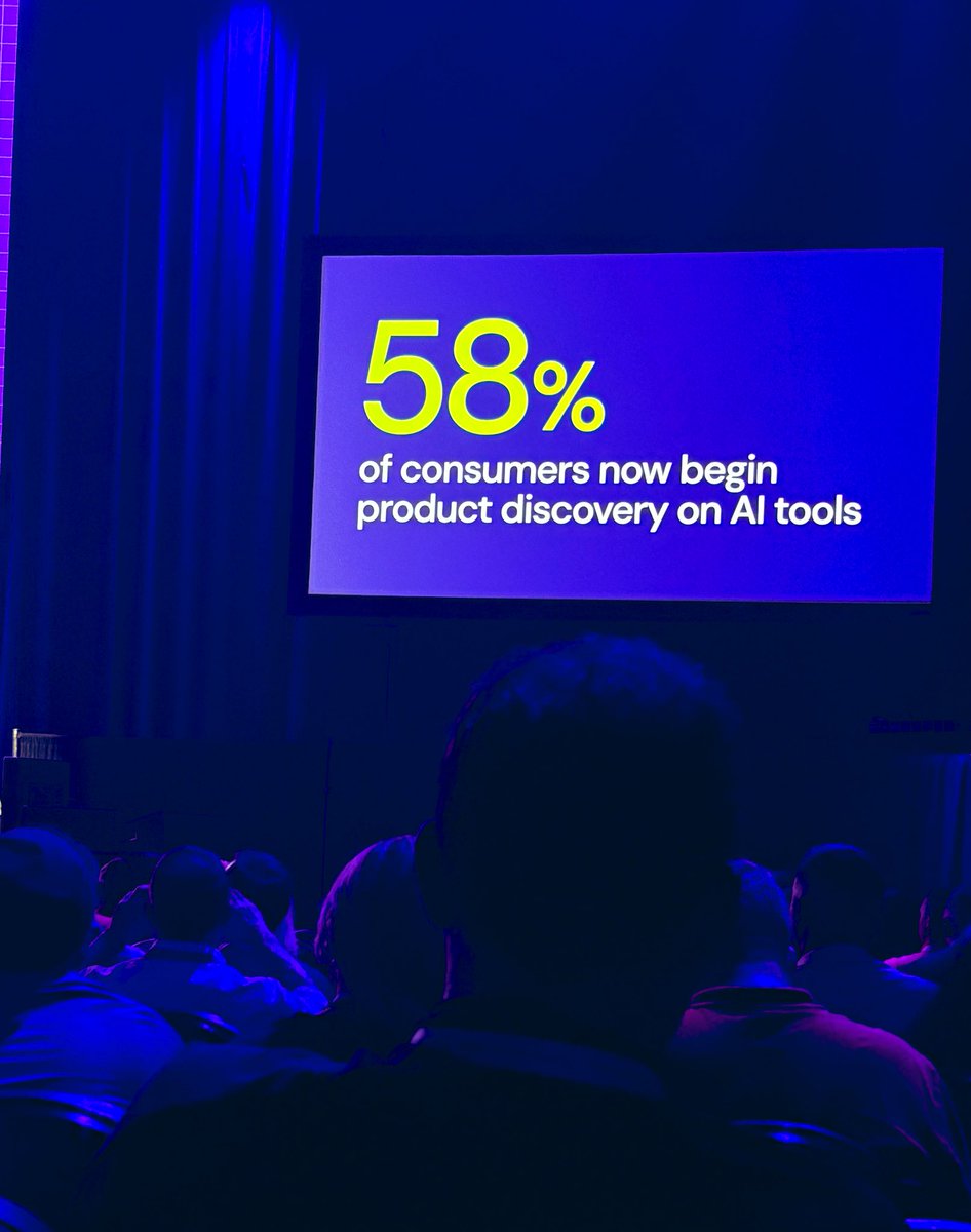 Dave Malda βοΈ π (@davemalda) on Twitter photo This is a massive shift in how products are discovered π
<a href="/BigCommerce/">BigCommerce</a>
#BigSummit #Commerce #AISearch This is a massive shift in how products are discovered π
<a href="/BigCommerce/">BigCommerce</a>
#BigSummit #Commerce #AISearch