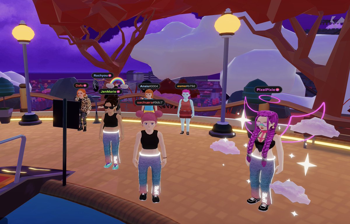 Everyone's looking so good over here in <a href="/decentraland/">Decentraland</a>  btw! 👗💙

<a href="/maggielove_/">maggie.shefi.eth</a> <a href="/shefiorg/">shefi.eth (💫,💫)</a>