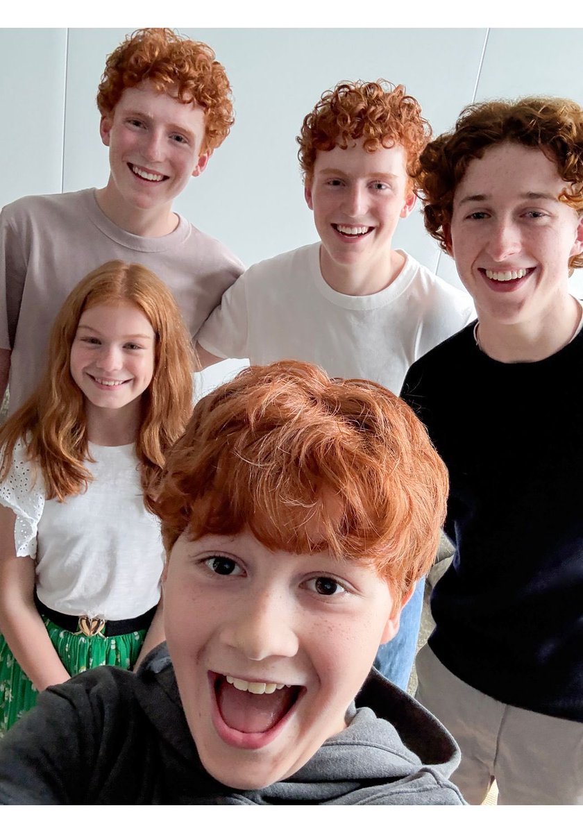 ¡Anunciado el cast de los hermanos Wesley para la serie de 'HARRY POTTER'!

Tristan Harland como Fred Weasley
Gabriel Harland como George Weasley
Ruari Spooner como Percy Weasley
Gracie Cochrane como Ginny Weasley