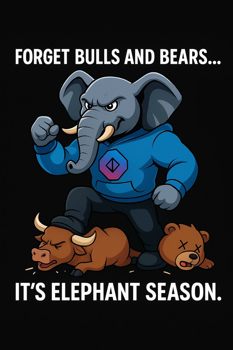 Forget the bulls 🐂
Forget the bears 🐻
It’s ELEPHANT season 🐘🔥

$STOMP is here to trample the markets 🚀🌕

#PulseChain #STOMP #CryptoMemes #DeFi