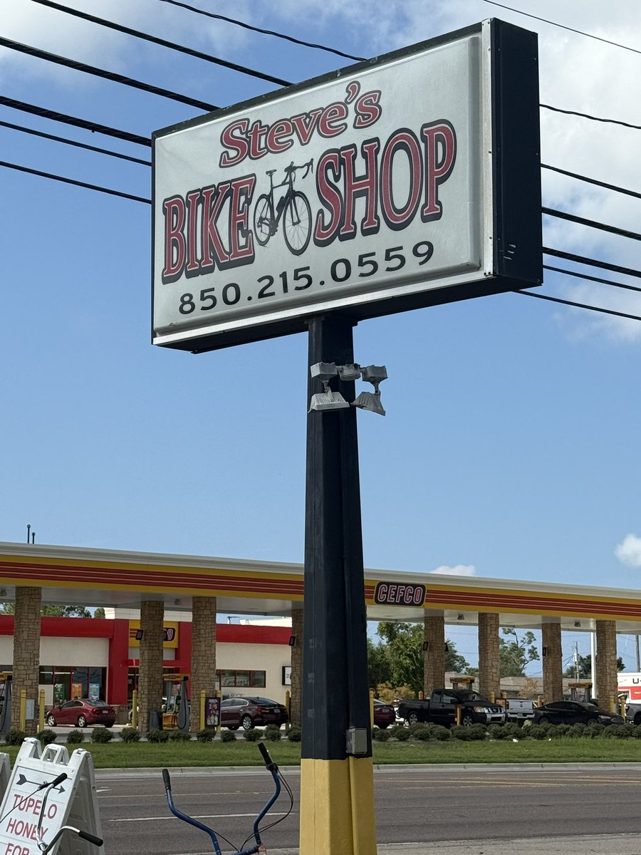 Special thanks to Steve’s Bike Shop in Panama City for going above and beyond to help one of my staff members today!

While on the way to our office, my staffer saw a child struggling on the side of the road with a flat tire, trying to make it to school on a very hot morning. His