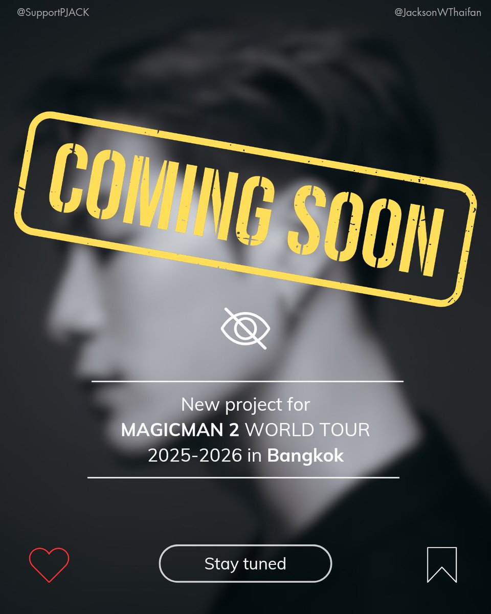 🫣

#MAGICMAN2inBKK
#MAGICMAN2WORLDTOUR

#JACKSONWANGWORLDTOUR
#잭슨 #王嘉尔 #JacksonWang
#TEAMWANGRecords