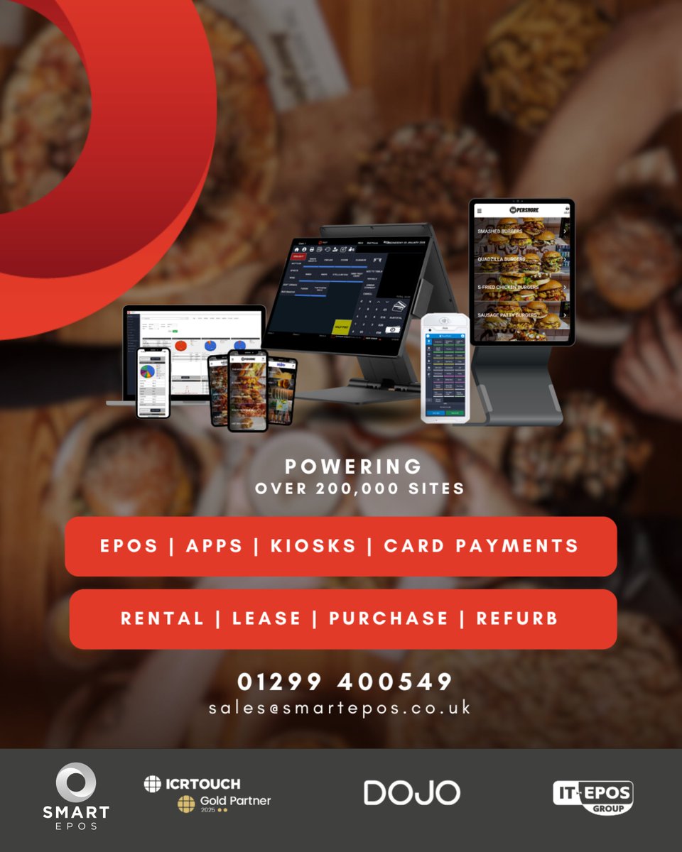 A not-so-recent kiosk install for The Rustic, Bewdley 😋

SelfServe by <a href="/icrtouch/">ICRTouch</a>  makes ordering so easy you really feel like you're cutting the line🤫 Experience the convenience the next time you visit and tell them Smart EPOS sent you!

Photography by the brilliant Tom Preece📸