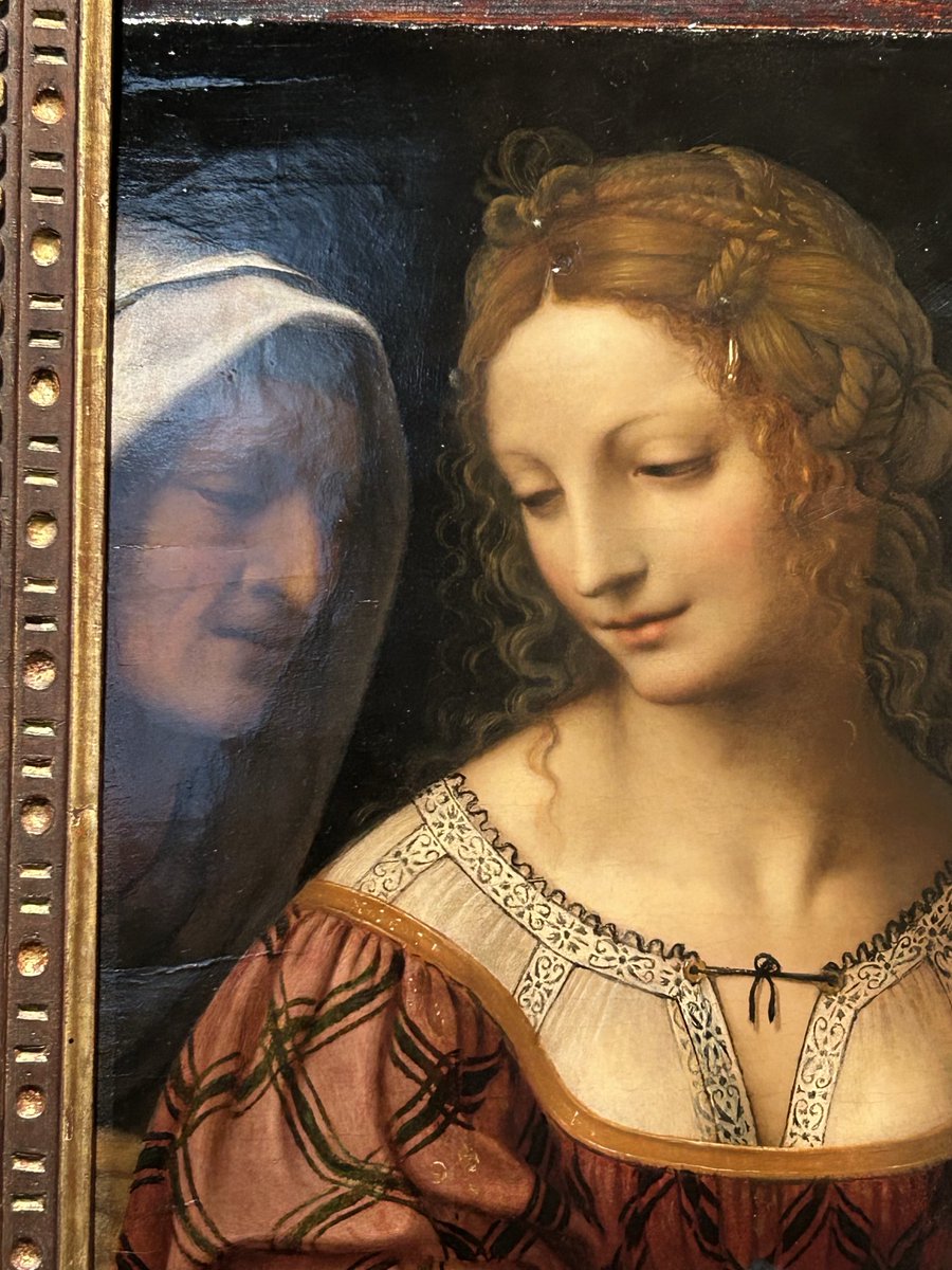Bernardo Luini’s I have had the privilege to see and photograph. The Uffizi 💙