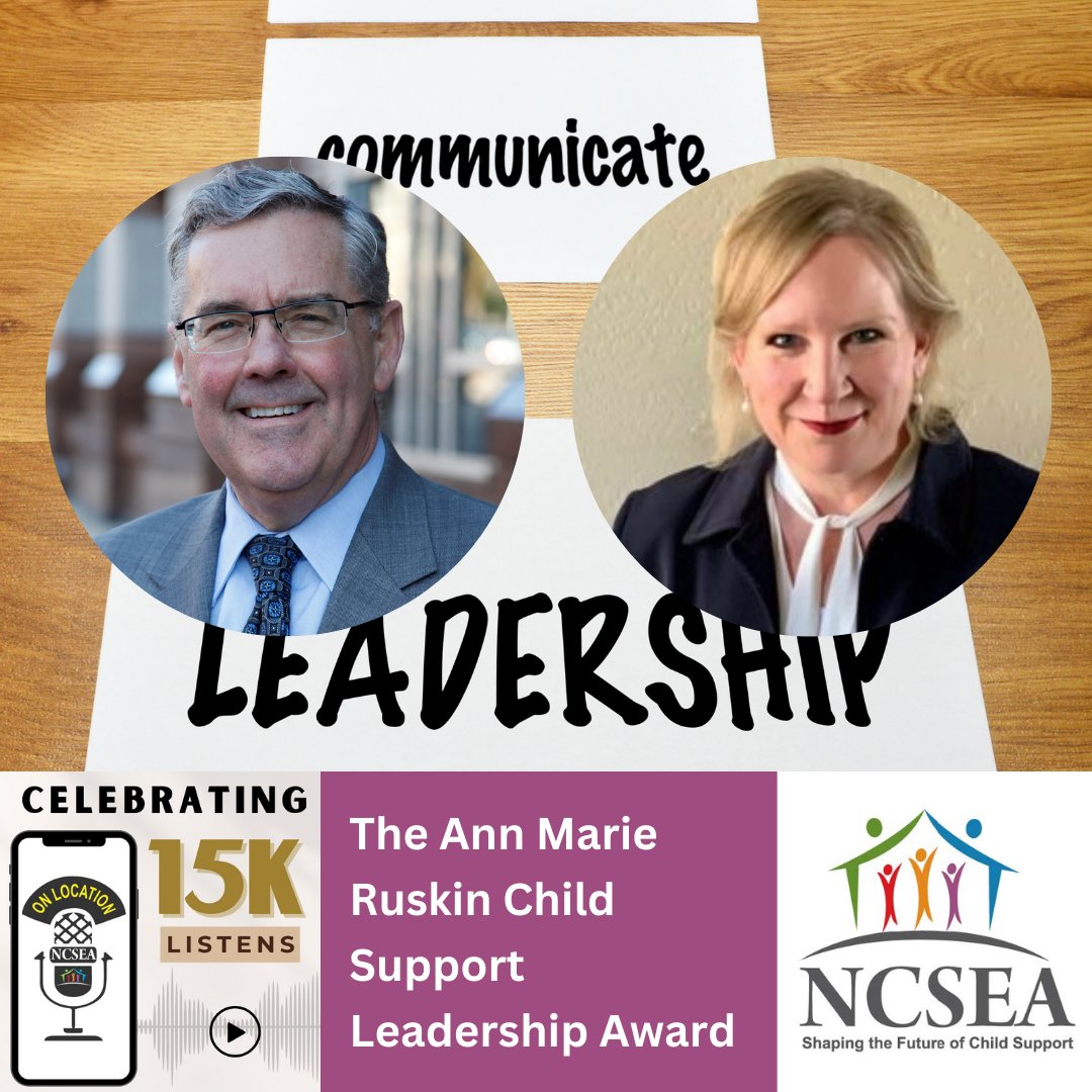 Celebrate the life of Ann Marie Ruskin and her commitment to the child support program. In this episode, we chat with Ann Marie's husband, Glenn, and Diane Potts, who is this year's inaugural Ann Marie Ruskin Child Support Leadership Awardee.  Listen here: bit.ly/4oJ2liq