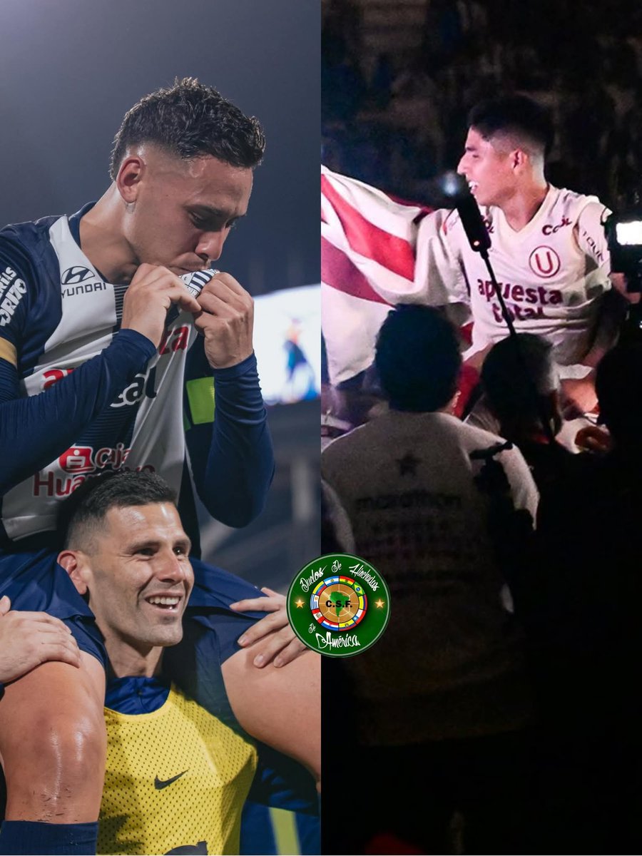 ■ Curioso como las dos últimas grandes ventas de Alianza Lima y Universitario, Erick Noriega y Piero Quispe, se despidieron de sus equipos saliendo en hombros de Matute.

La única diferencia es que Noriega lo hizo tras ganarle a ADT y Quispe, luego de salir campeón en Matute, la