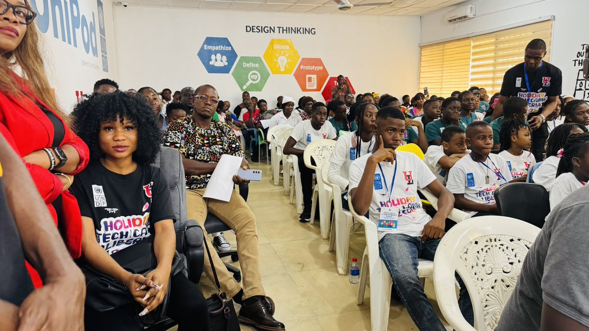 For 5 weeks, 60 children aged between 7-17 have been engaged in a Holiday Tech Camp organized by <a href="/UNDPLiberia/">UNDP Liberia</a> in collaboration with the University of Liberia at the UNIPOD Liberia. The children learned 3D printing, virtual reality, designs, cording &amp; more.