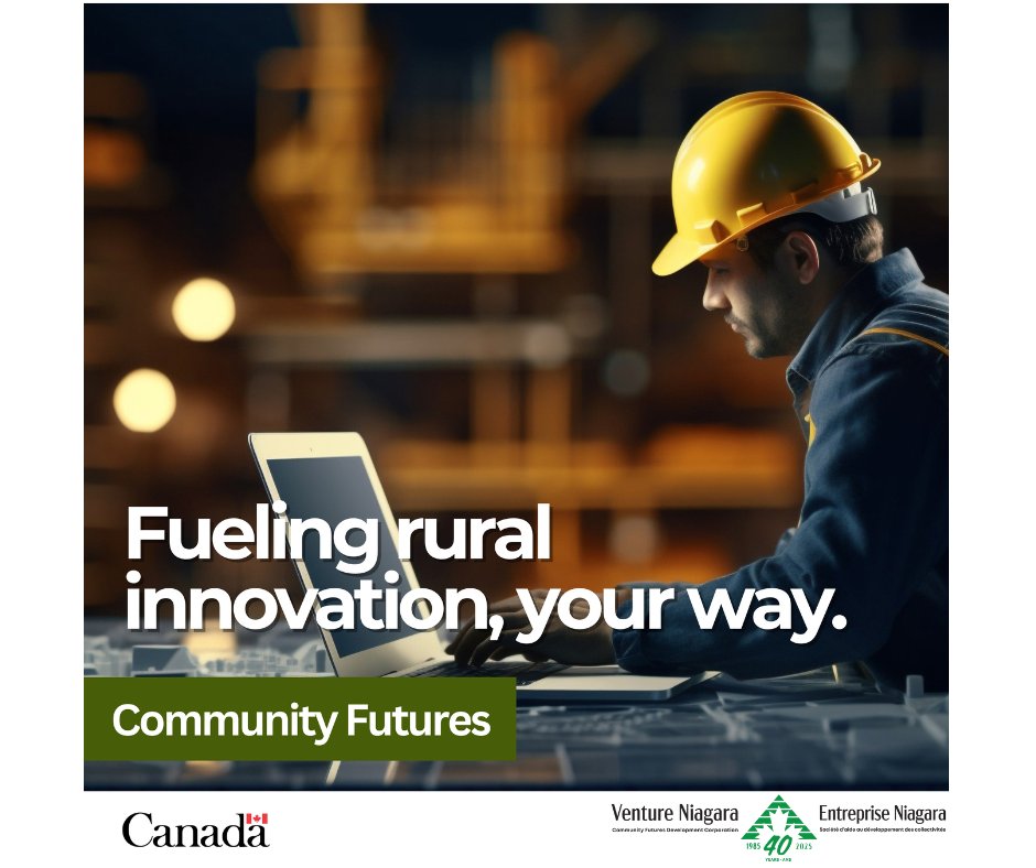 Innovation doesn’t follow a template—and neither do we. Flexible financing to expert advice, we’re here to fuel your growth, your way. ventureniagara.com 
#CommunityFutures, funded by #GoC through <a href="/FedDevOntario/">FedDev Ontario</a>.
#Innovation #BusinessGrowth #WesternOntario #Entrepreneurship