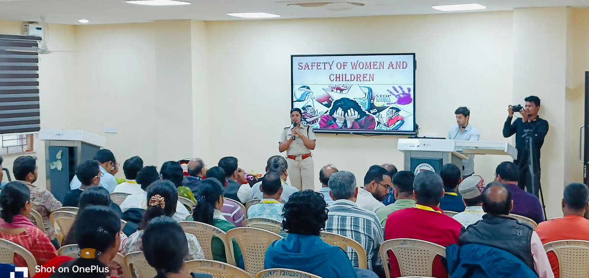 Koraput police conducted an awareness campaign regarding women's safety at Central University, Koraput. Students, faculty members have been sensitized the emergency contact No. of police, child &amp; women help line, laws related to offences against women, cybercrime&amp; women's Safety.