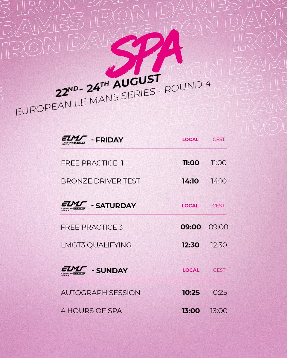 Iron Dames tweet media